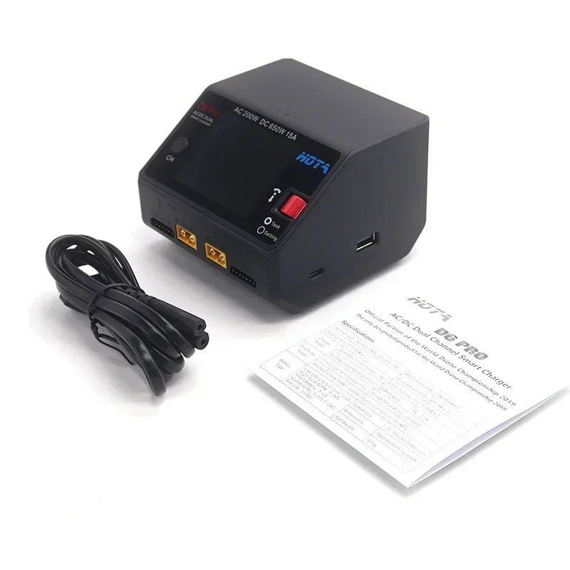 HOTA D6 Pro 200W AC/650W DC Du - Fpv Drone Charger review and price