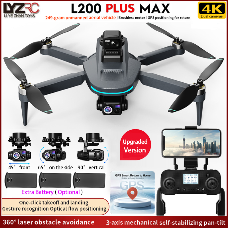 NEW L200 PLUS MAX GPS Drone 5G - Fpv Drone Charger review and price